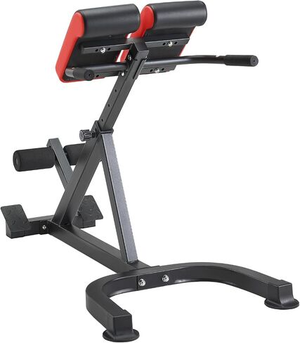 VEVOR Roman Chair Hyperextension Bench, 300 lbs Adjustable Extension Machine, Multi-Function Exercise Equipment for Glute, Hamstring, Lower Back, and Ab Workout, Fitness Weight Bench for Home Gym in Saudi Arabia
