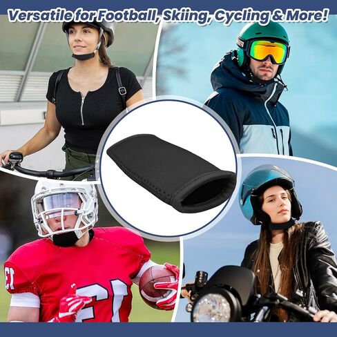 Football Chin Pad,Chin Strap Cushion,Easy to Install,Chin Strap Cover,Jaw Pad,for Skating,Outdoor,Cycling,Traveling in Saudi Arabia