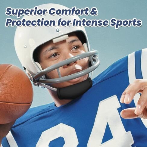 Football Chin Pad,Chin Strap Cushion,Easy to Install,Chin Strap Cover,Jaw Pad,for Skating,Outdoor,Cycling,Traveling in Saudi Arabia