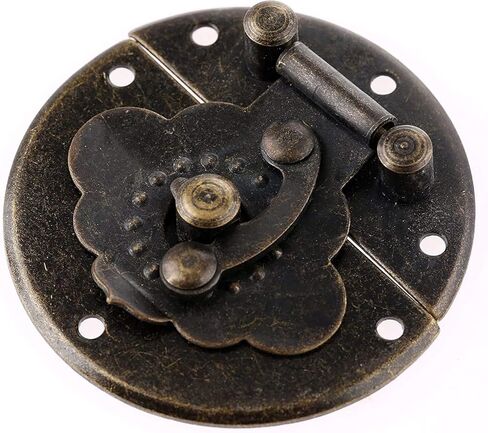 أظافر من أجل معلق الصور ، خطافات الصورة الحديد العتيقة 41 × 41 مم لجميع محافظ أنماط محفظة سهلة تثبيت المواد القوية الثقب الكبير CD79 نغمة البرونز (53 مم*53 مم ، 2pcs) in Kuwait