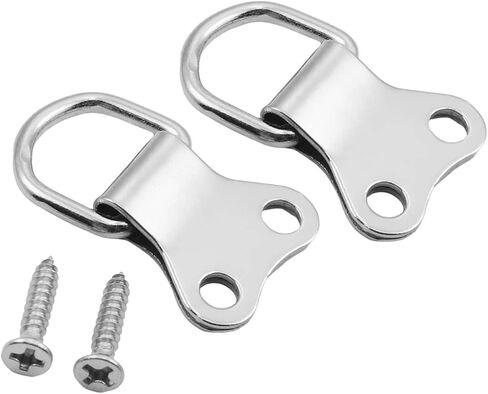 أظافر لعلاج الصور المعلقة ، خطافات صور 20pcs حلقة إطار صورة الإطار 1.42 "× 0.87" مجموعة تشويش نغمة الفضة لإطارات الصورة الإطارات صورة معلقة (100pcs) in Kuwait