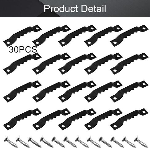 Nails for Hanging Pictures,Picture Hooks Sawtooth Picture Hangers Iron Picture Hangers Double Hole Picture Frames Hangers for Hanging Clock Paintings Artwork Picture Frame Hook Photos(Gold,10pcs) in Saudi Arabia