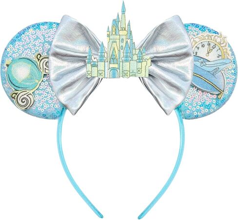 Mouse Ear Headband, Birthday Ears for Women Girls kids Adult, Princess Costume for Party Trip Parks CospLay Essentials in Saudi Arabia