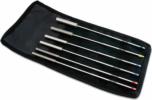 Tubular 6-piece Triangle Beater Set with Case in Saudi Arabia