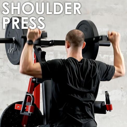 Mikolo Deltoid and Shoulder Press Machine, Lateral Raise Machine with Adjustable Seat and Backrest, 800 Weight Capacity Upper Body Machine in Saudi Arabia