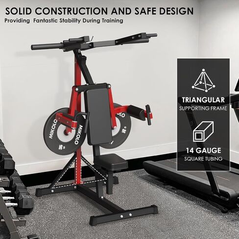 Mikolo Deltoid and Shoulder Press Machine, Lateral Raise Machine with Adjustable Seat and Backrest, 800 Weight Capacity Upper Body Machine in Saudi Arabia