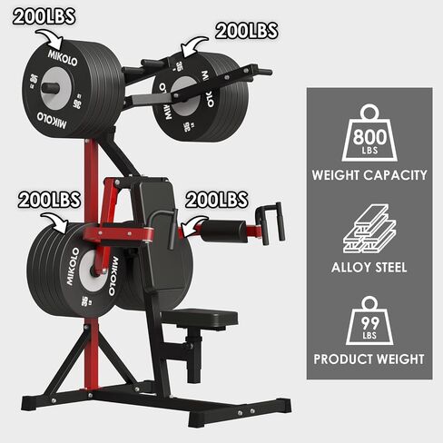 Mikolo Deltoid and Shoulder Press Machine, Lateral Raise Machine with Adjustable Seat and Backrest, 800 Weight Capacity Upper Body Machine in Saudi Arabia