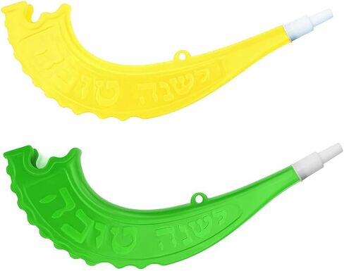 Zlixing Rosh Hashanah Gifts Kids Shofar Rams Horn Instrument Rosh Hashanah Decorations in Kuwait