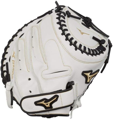 Mizuno GXS50PF3W MVP Prime Fastpitch Softball Catcher's Mitts, 34", Left Hand in Saudi Arabia
