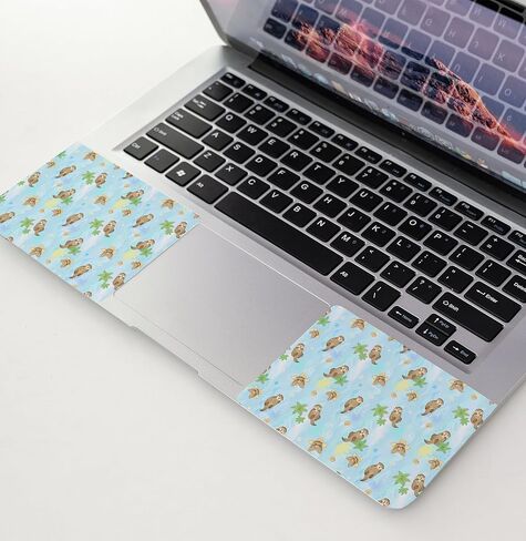 Personalized Laptop Skin Sticker Decal 12.1 13 13.3 14 15 15.4 15.6 Inches Universal Netbook Skin Sticker Reusable Notebook PC Art Decal Protector by AORTDES (Yellow Green) in Saudi Arabia