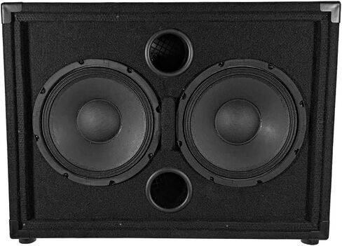 الصوت الزلزالي - SA -210_4OHM -USA - 2x10 باس غيتار 4 أوم خزانة مكبرات الصوت مع مصبغة الولايات المتحدة الأمريكية القابلة للتبديل in Saudi Arabia