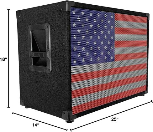 الصوت الزلزالي - SA -210_4OHM -USA - 2x10 باس غيتار 4 أوم خزانة مكبرات الصوت مع مصبغة الولايات المتحدة الأمريكية القابلة للتبديل in Saudi Arabia