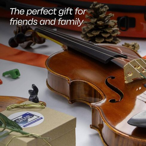 Advanced Carlo Lamberti Solid Wood Classic Viola 16.5" for Beginners, Professional, Kids, Adults, Traditional Italian Methods Viola Instruments in Saudi Arabia