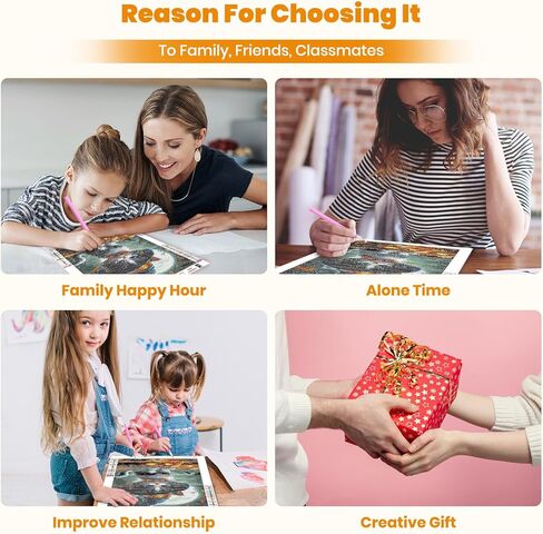 مجموعات فن الماس للبالغين ، والطيور الزهور 5D مجموعات الطلاء الماس للمبتدئين DIY مثقاب كامل الماس ، صور ، الماس جوهرة ، طقم الحرف اليدوية ديكور الجدار المنزل 12x16inch in Kuwait