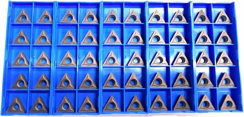 BestParts 50PCS TCMT16T304/TCMT16T308 Carbide Turning Inserts Indexable Insert for Steel Metal Machining, TCMT32.51/TCMT32.52 Carbide Inserts for CNC Lathe Turning Tool Holder (TCMT32.52) in Saudi Arabia
