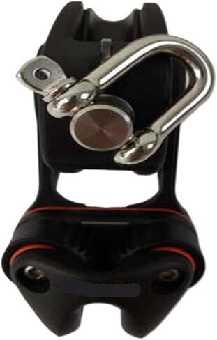 أجهزة مراكب الشراع الشراعية واحدة دوارة زمان الكمان Blo Sailwater Hardware 72mm 2 5/6 "واحد دوارة الزاوية زاوية Fairlead Cleat Cleat Block BP7211FE in Saudi Arabia