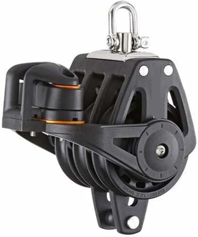 Sailboat Hardware Single Swivel Shackle Fiddle Blo 35mm 1 3/8" Triple Swivel Shackle Angle Fairlead Cleat Block BP3513FE in Saudi Arabia