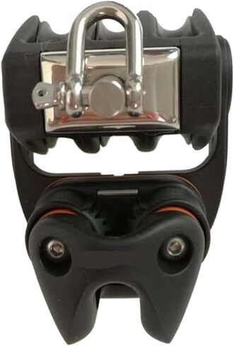 Sailboat Hardware Single Swivel Shackle Fiddle Blo 35mm 1 3/8" Triple Swivel Shackle Angle Fairlead Cleat Block BP3513FE in Saudi Arabia