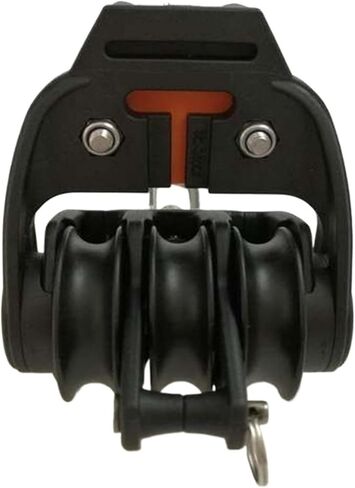 Sailboat Hardware Single Swivel Shackle Fiddle Blo 35mm 1 3/8" Triple Swivel Shackle Angle Fairlead Cleat Block BP3513FE in Saudi Arabia