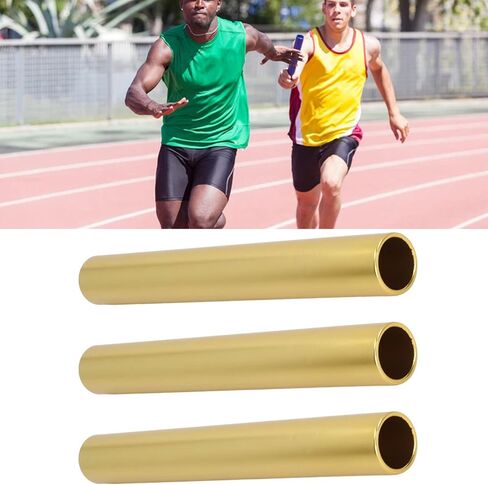 3pcs ترحيل Baton Aluminium Aluminium Track Field Hartons Trape Outdoor Sports Relay للطلاب ، المكتب ، Clark Race in Kuwait