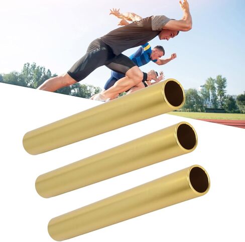 3pcs ترحيل Baton Aluminium Aluminium Track Field Hartons Trape Outdoor Sports Relay للطلاب ، المكتب ، Clark Race in Kuwait
