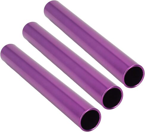 3pcs ترحيل Baton Aluminium Aluminium Track Field Hartons Trape Outdoor Sports Relay للطلاب ، المكتب ، Clark Race in Kuwait