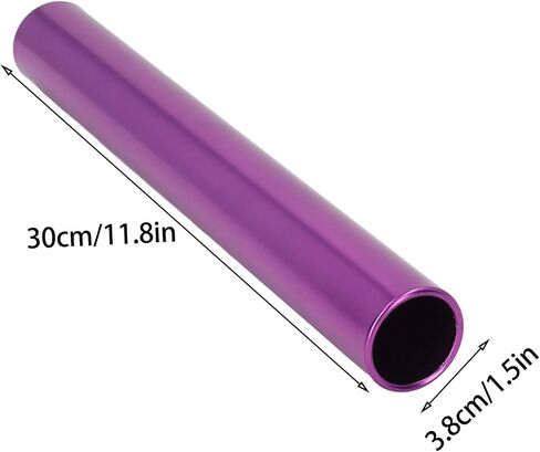 3pcs ترحيل Baton Aluminium Aluminium Track Field Hartons Trape Outdoor Sports Relay للطلاب ، المكتب ، Clark Race in Kuwait