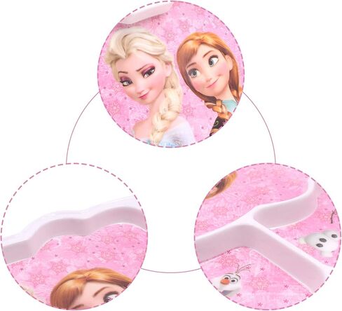 Princess 5 Pcs Set Durable Tableware Meal Dishes Mealtime Set includes Dinner Serving Bowl Plate Cup with a Matching Spoon & Fork in Kuwait