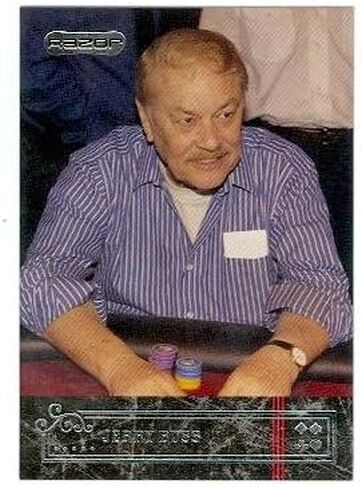 بطاقة تداول Jerry Buss Los Aneles Lakers Poker Player 2006 Razor Poker No. 25 in Saudi Arabia