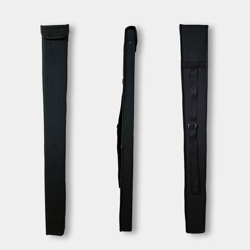 Upright Bass Bow Case, Lightweight Nylon Construction, Black, Velvet Interior, Holds 1 Bow in Kuwait