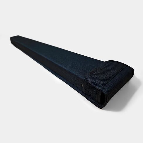 Upright Bass Bow Case, Lightweight Nylon Construction, Black, Velvet Interior, Holds 1 Bow in Kuwait