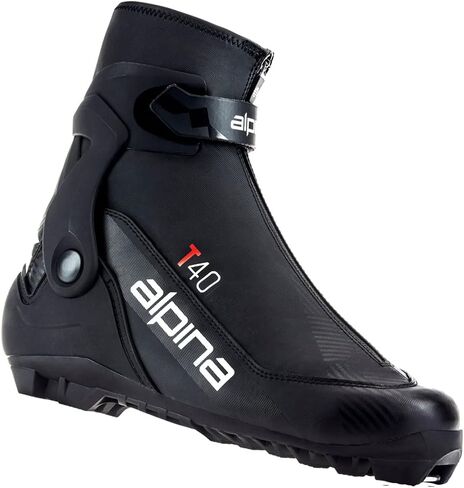 Alpina T 40 NNN Cross Country Ski Boots 2022-46/Black-Red in Saudi Arabia