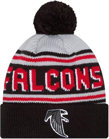 New Era Cheer Cuffed Declare Knit Beanie Hat with POM POM - NFL Winter Cuff Knit Toque Cap in Saudi Arabia