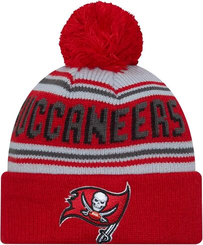New Era Cheer Cuffed Declare Knit Beanie Hat with POM POM - NFL Winter Cuff Knit Toque Cap in Saudi Arabia