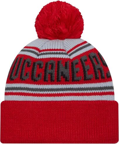 New Era Cheer Cuffed Declare Knit Beanie Hat with POM POM - NFL Winter Cuff Knit Toque Cap in Saudi Arabia