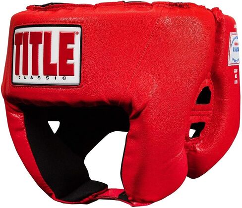 TITLE Boxing Classic USA Boxing Competition Open Face Headgear - Approved for Sparring & Competition; Protects Face & Chin in Saudi Arabia