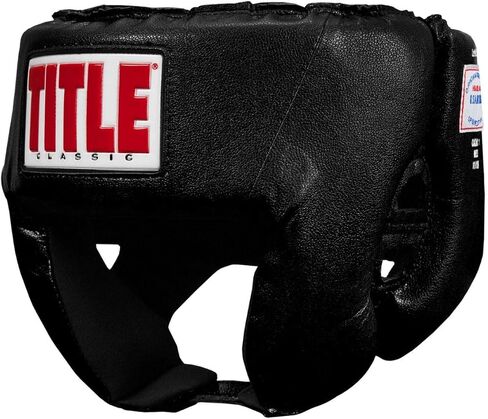 TITLE Boxing Classic USA Boxing Competition Open Face Headgear - Approved for Sparring & Competition; Protects Face & Chin in Kuwait