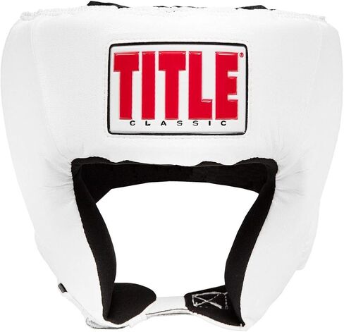 TITLE Boxing Classic USA Boxing Competition Open Face Headgear - Approved for Sparring & Competition; Protects Face & Chin in Kuwait