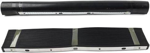 Bacar Milling Machine Dust Cover Accordion Way Rail Cover for Bridgeport | 2PCS CNC Mill Machine Rubber Shiled Guard for Metal Machines Protection, Flodabe Bellow Cover, 400*600mm 500*650mm in Saudi Arabia