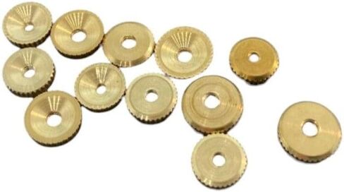 جزء بديل لـ American Antique Clock Hand Nut Liftment 12 قطعة مجموعة 3 EACK من 4 أحجام DIY Clock Craft Kit - بناء أو إصلاح مع مكونات إصلاح الأدوات الدقيقة in Saudi Arabia