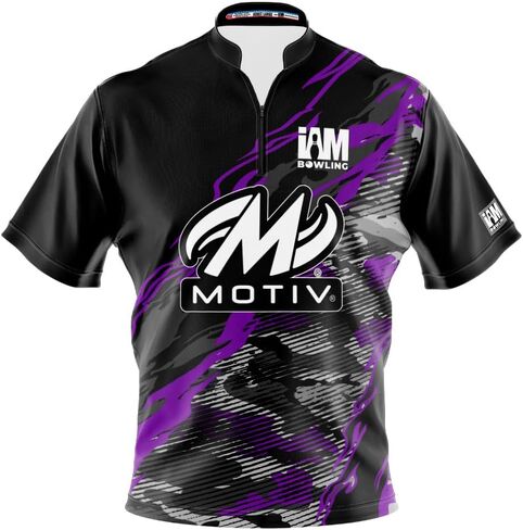 Logo Infusion Dye-Sublimated Bowling Jersey (Sash Collar) - I AM Bowling Fun Design 2007-MT - Motiv in Saudi Arabia