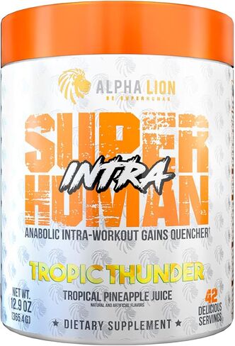 alpha lion superhuman intra intra powder للرجال والنساء ، يشرب الأحماض الأمينية ، ملحق استعادة العضلات ، مسحوق BCAA ، الشوارد ومزيج الترطيب (42 حصص ، نكهة حلوى العنب البطيخ) in Kuwait