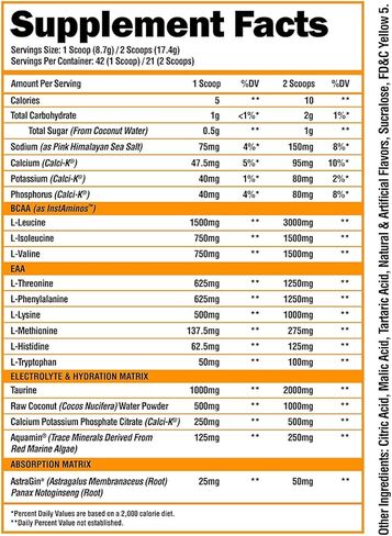 alpha lion superhuman intra intra powder للرجال والنساء ، يشرب الأحماض الأمينية ، ملحق استعادة العضلات ، مسحوق BCAA ، الشوارد ومزيج الترطيب (42 حصص ، نكهة حلوى العنب البطيخ) in Kuwait