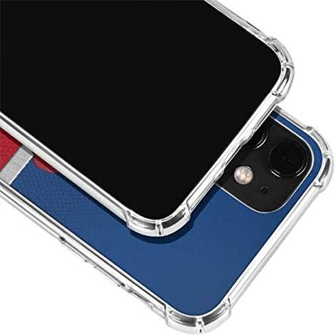 Skinit Clear Phone Case Compatible with iPhone 12 - Officially Licensed NFL Buffalo Bills Vintage Design in Saudi Arabia