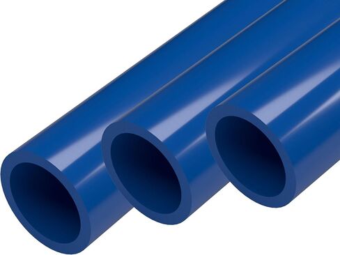 Formufit PVC Pipe ، 1-1/4 "Size ، (1.660" OD ADAL) SCH 40 FURITURY GRAGE ، Black (40 "L x 3-pack) DIY Artructural for Garkhous in Saudi Arabia