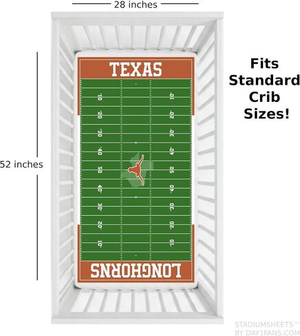 STADIUMSHEETS Day1Fans Officially-Licensed Fitted Crib Sheet (Oklahoma State Cowboys) in Saudi Arabia