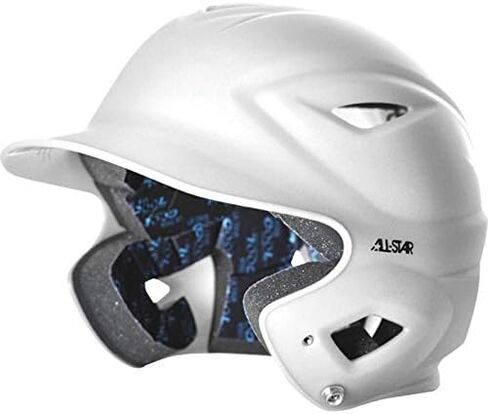 AllStar Adult System 7 Matte Batting Helmet, White in Saudi Arabia
