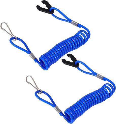 PRETYZOOM 2pcs Marine Engine Lanyard Safety Cord Boat Emergency Stop Harness for Motorboats Other Vessels Durable Versatile Safety Accessory in Saudi Arabia
