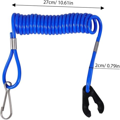 PRETYZOOM 2pcs Marine Engine Lanyard Safety Cord Boat Emergency Stop Harness for Motorboats Other Vessels Durable Versatile Safety Accessory in Saudi Arabia