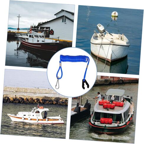 PRETYZOOM 2pcs Marine Engine Lanyard Safety Cord Boat Emergency Stop Harness for Motorboats Other Vessels Durable Versatile Safety Accessory in Saudi Arabia